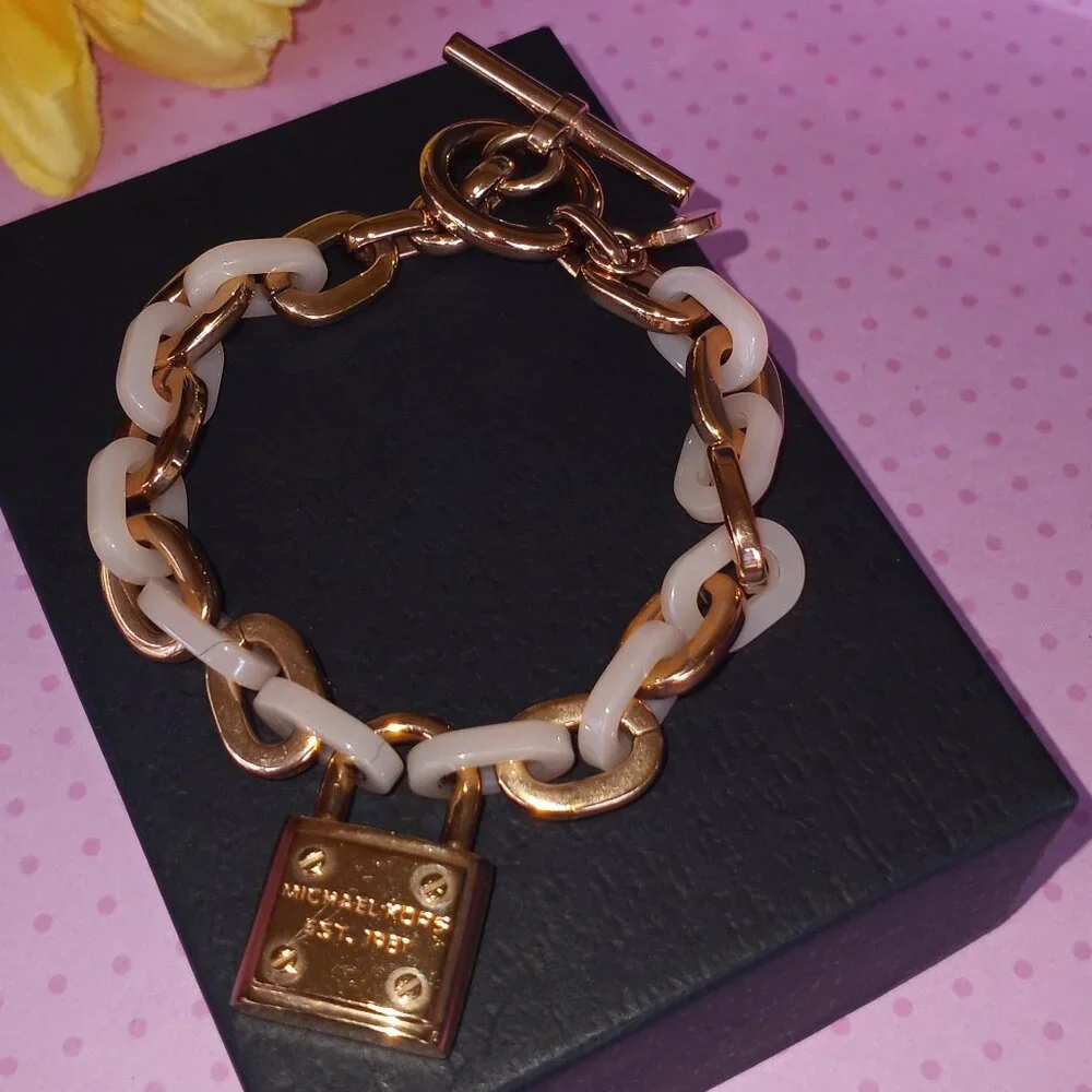 Michael Kors padlock bracelet
